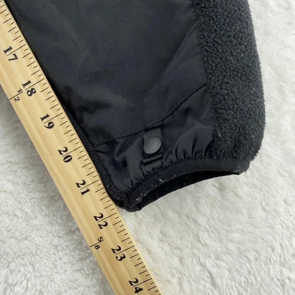 The North Face‎ Black Polartec Jacket Mens Large Full Zip Fleece Outdoor Pockets